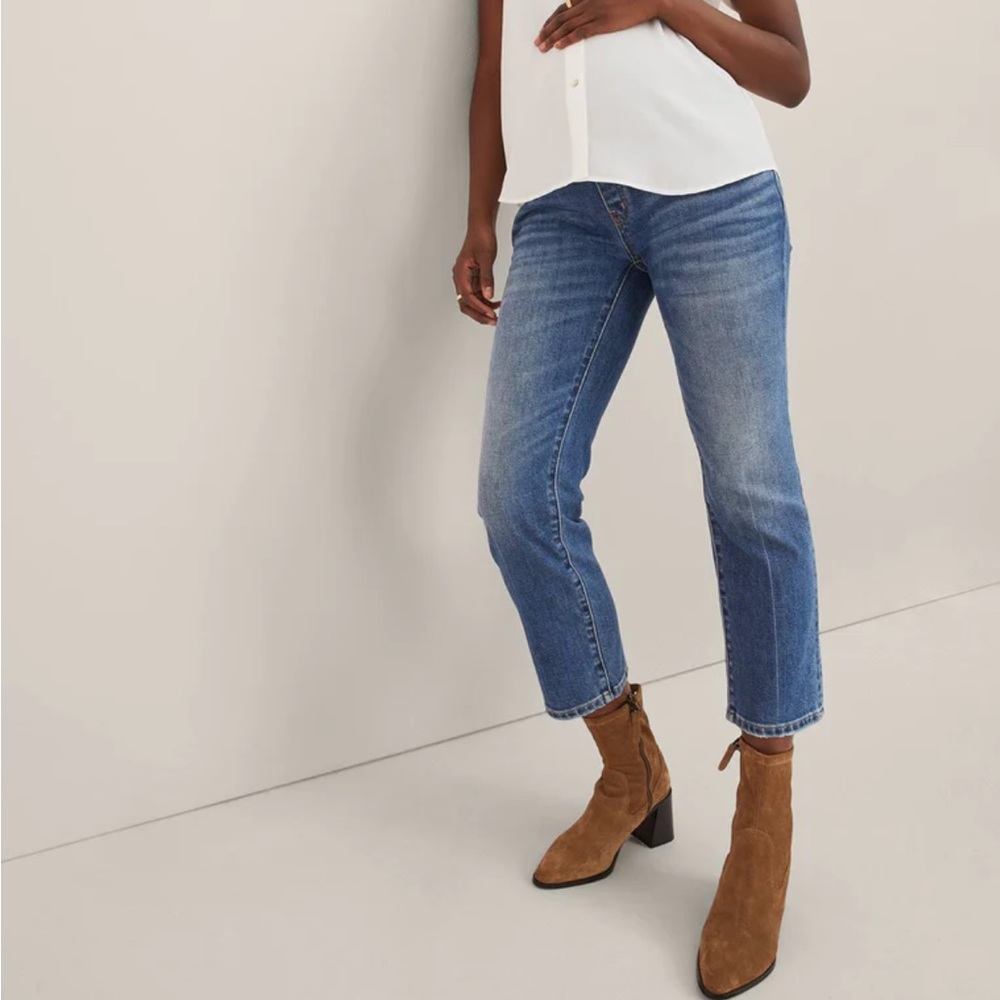 Hatch / Over The Bump Straight Maternity Jean